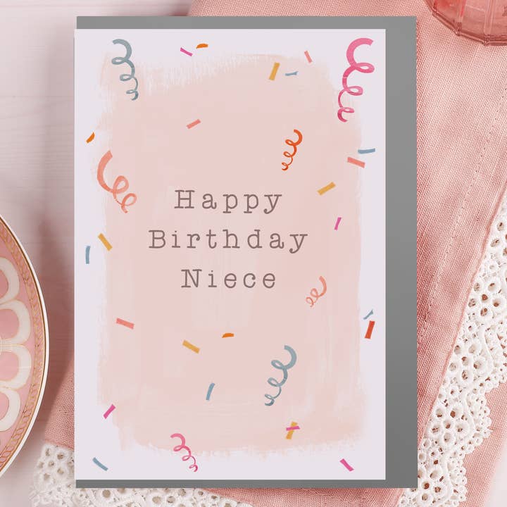 Making Meadows Ltd - Wholesale Birthday Card - Niece Happy Birthday Card