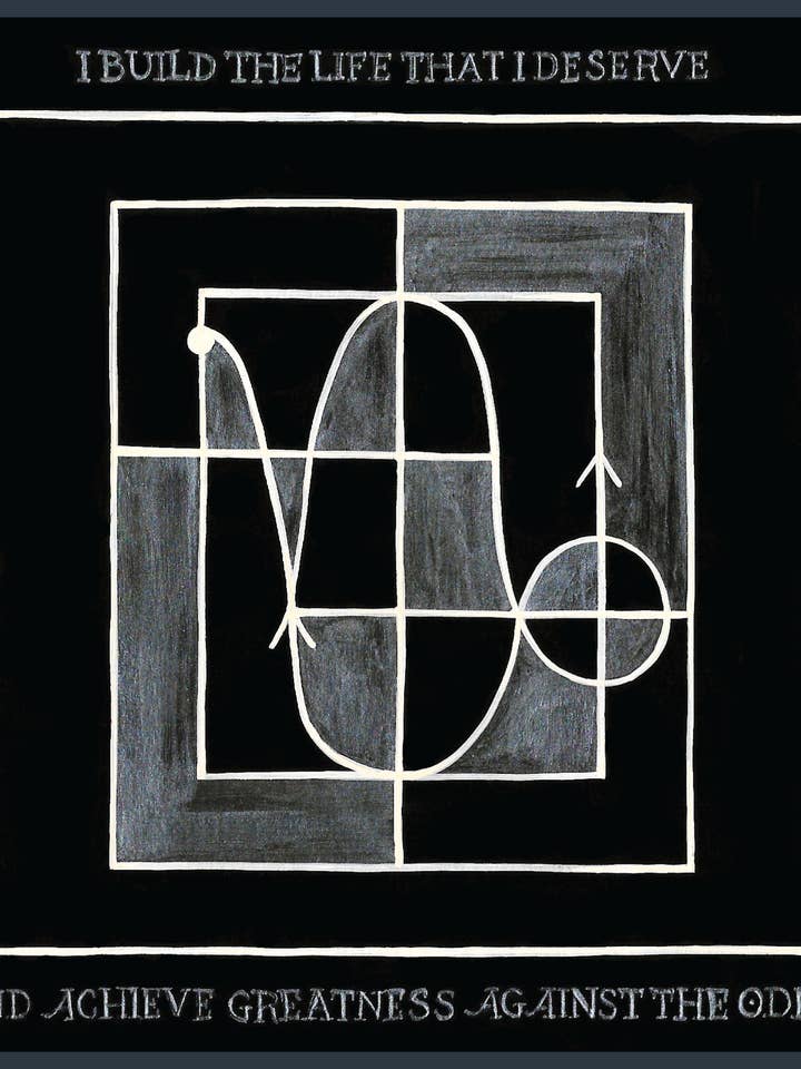 Capricorn Zodiac Sigil 8" x 8" Witchy Art Print for wholesale by Fendywitch Designs