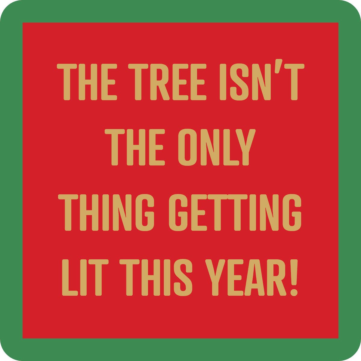 Drinks on Me - Vendita all'ingrosso Sottobicchiere - SOTTOBICCHIERE Natale Luminoso | Regalo Divertente per Feste | Decorazione per Bar di Casa0