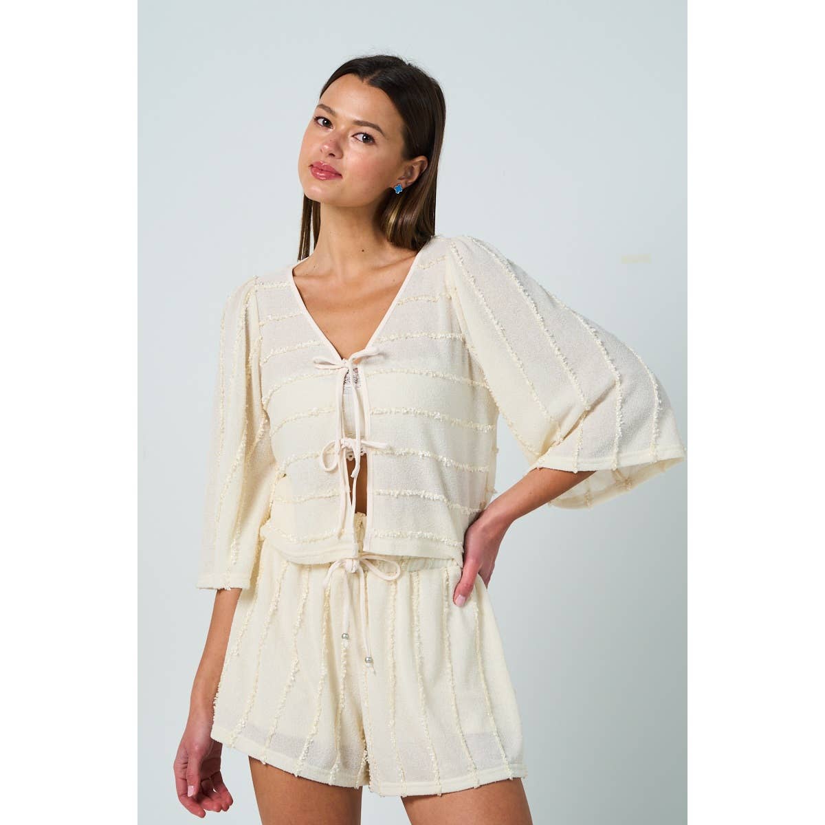 The GREii – wholesale Top & pants set (NOT Loungewear) – Women's – Lace Up Summer Sets7