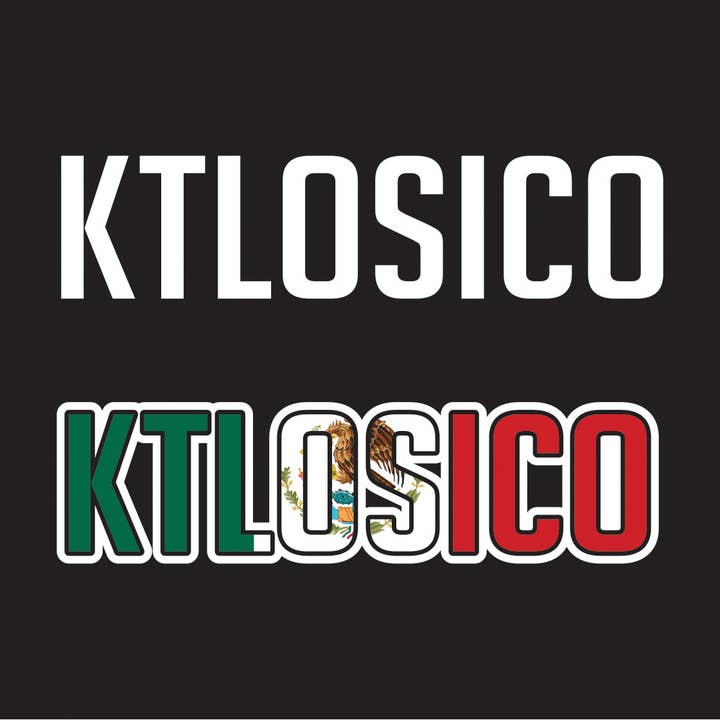 Ktelosico Decal Car Window Vinyl Sticker Mexican Flag Adhesive Trokas Telosico for wholesale by X Graphics Signs & Printing