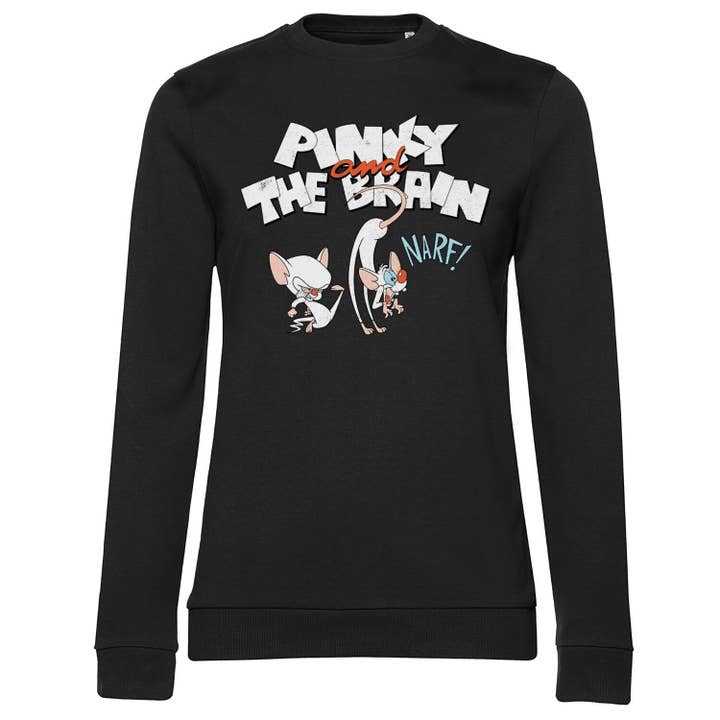 Pinky and The Brain - NARF Sweatshirt für Mädchen für den Großhandel von Hybris Production AB