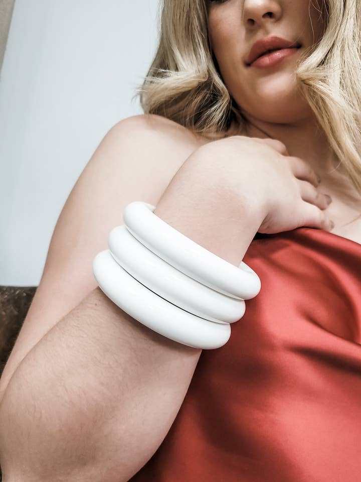 Vintage Bright Chunky Bangles for wholesale by jfybrand