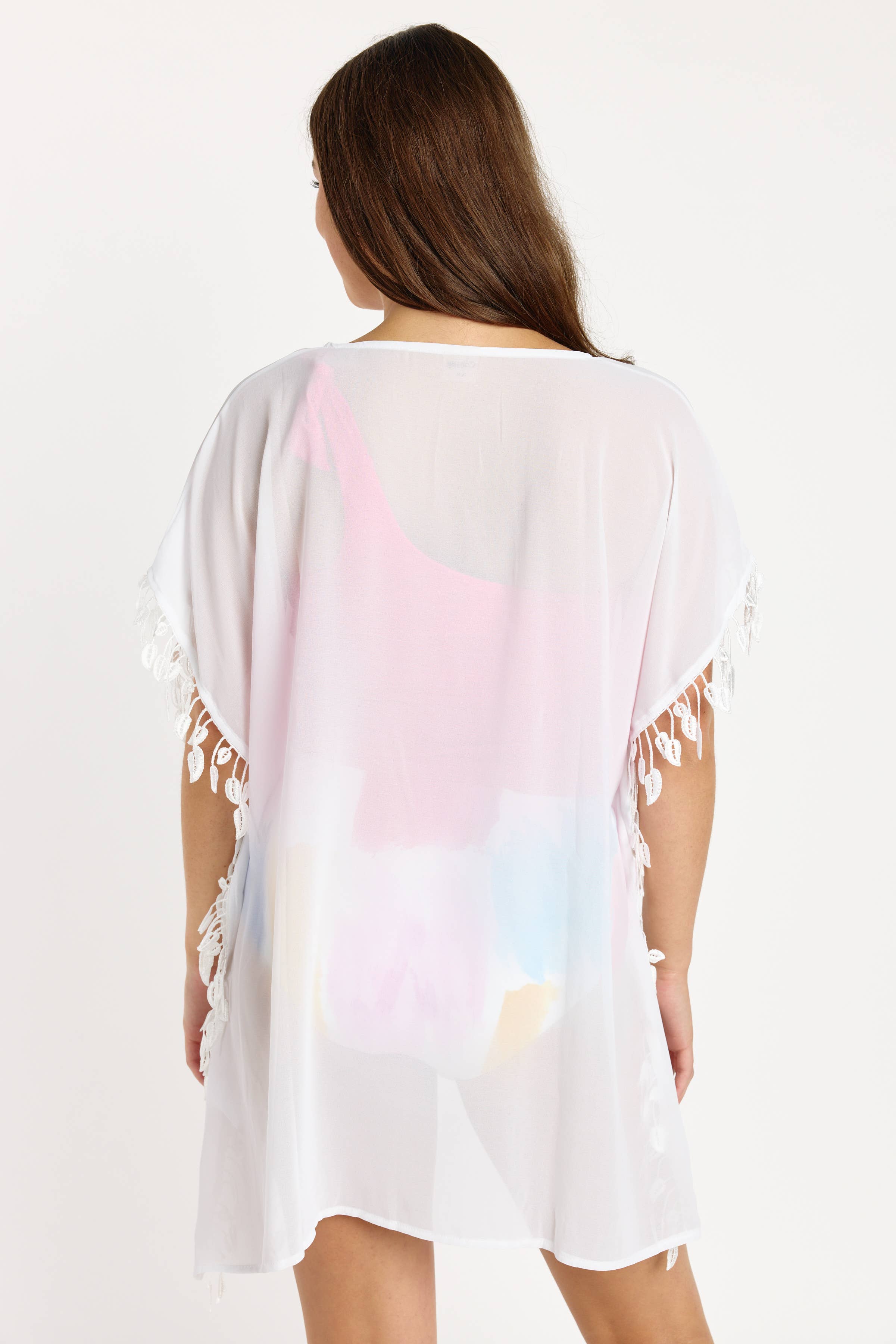 Calypsa – Großhandel Strandkleid – Damen – Chiffon-Strandvertuschung3