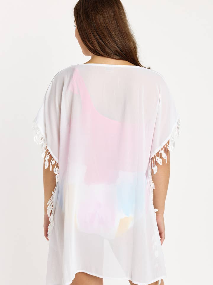 Calypsa - Wholesale Swim Cover Up - Women's - Chiffon Beach Cover Up3