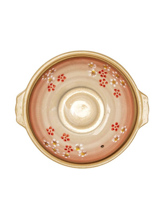 ILMK_DONABE POT 17cm_FLOWER (12/BX) for wholesale by BanzaiLA