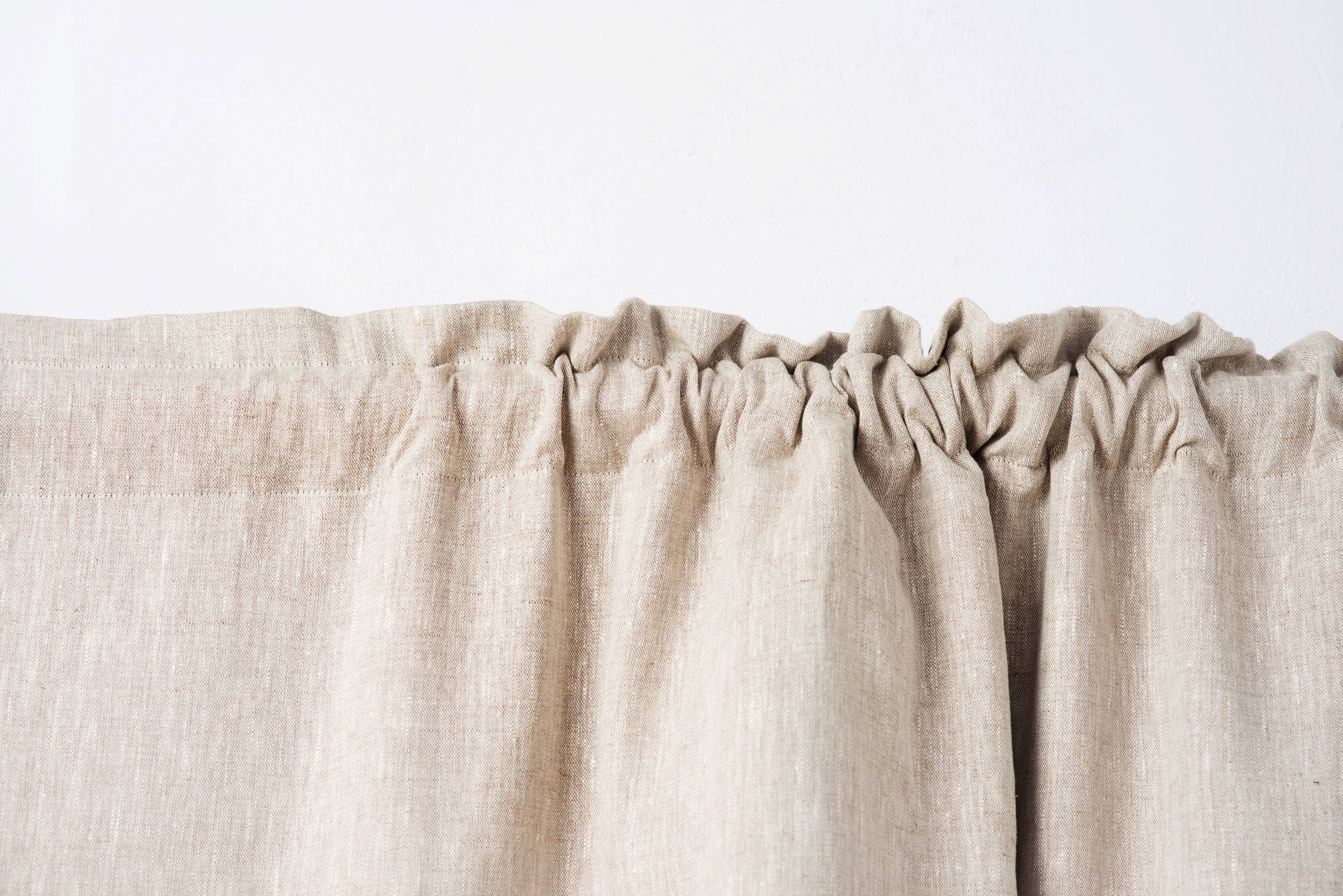 LinenQ - Wholesale Gordijn - Linnen gordijnen met tunnelzoom en verduisterende voering1