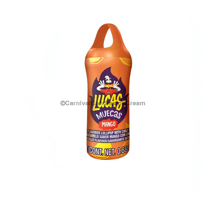 Carnival Candies & Ice Cream Inc. - Wholesale Lollipop - Lucas Muecas Mango Mexican Candy (10 Count)