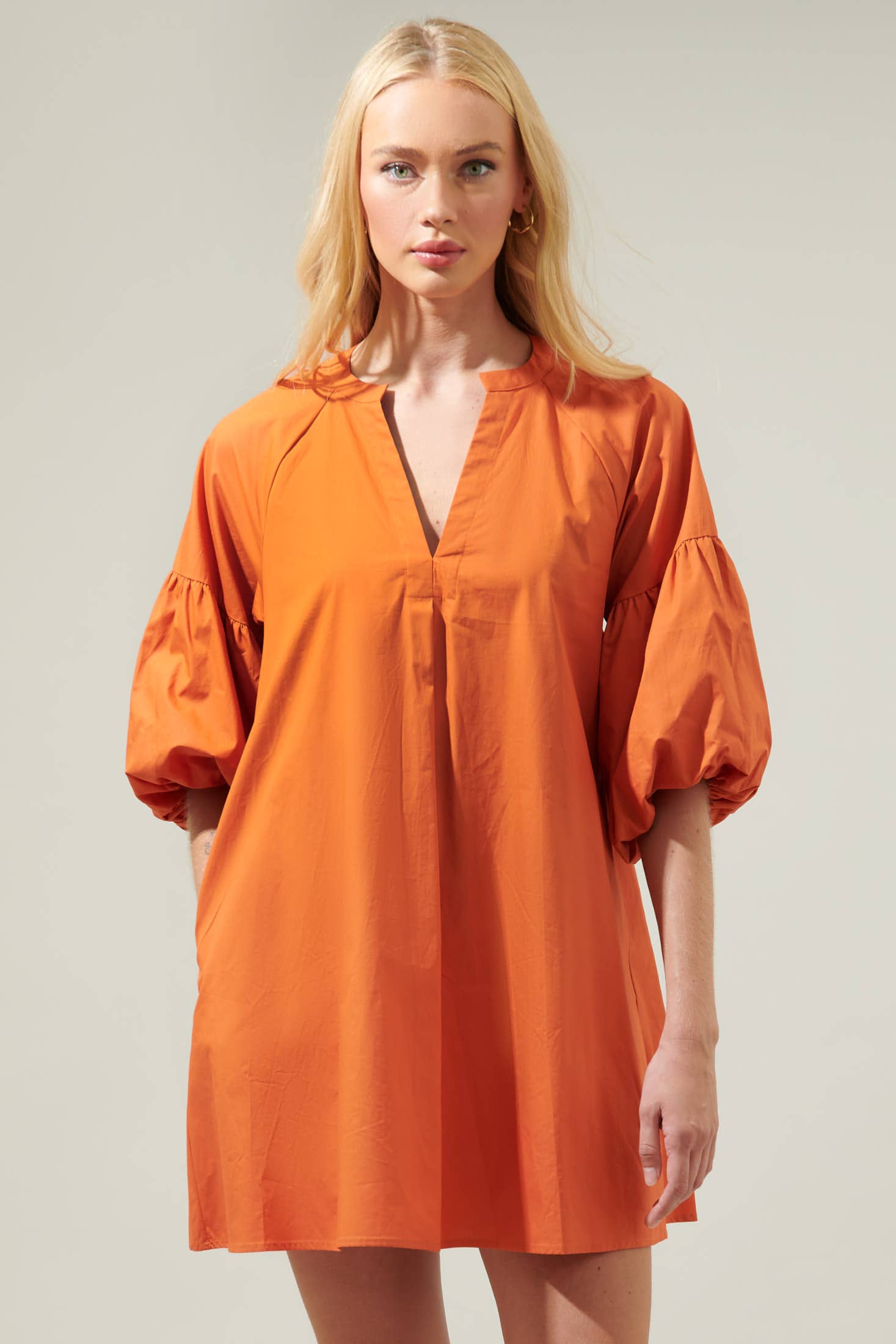 Sugarlips - Vente Robe – femme - Robe droite à manches bouffantes Check Mate0