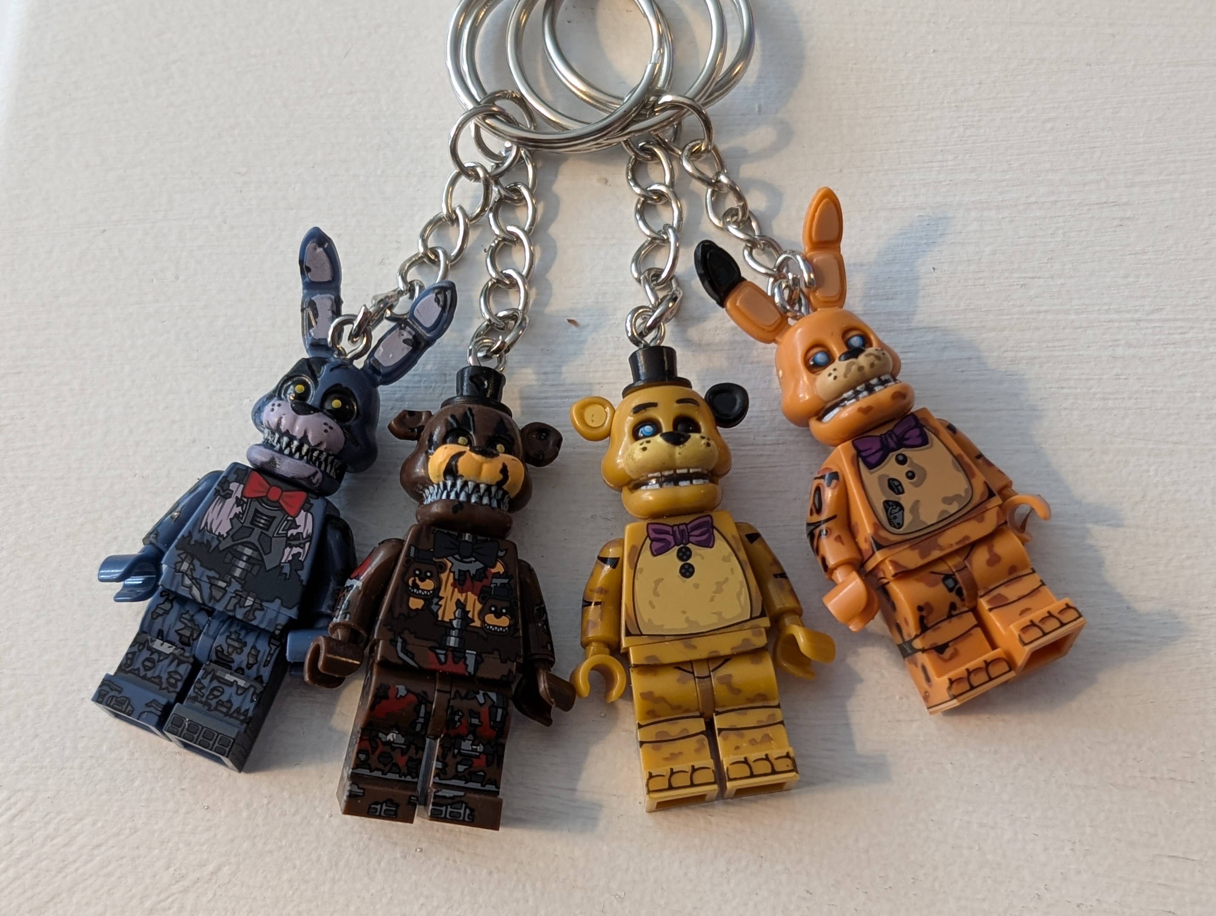 Con-Quest Crafts - Wholesale Keychain - Unisex - Five Nights at Freddy's inspired Minifigure Keychains4