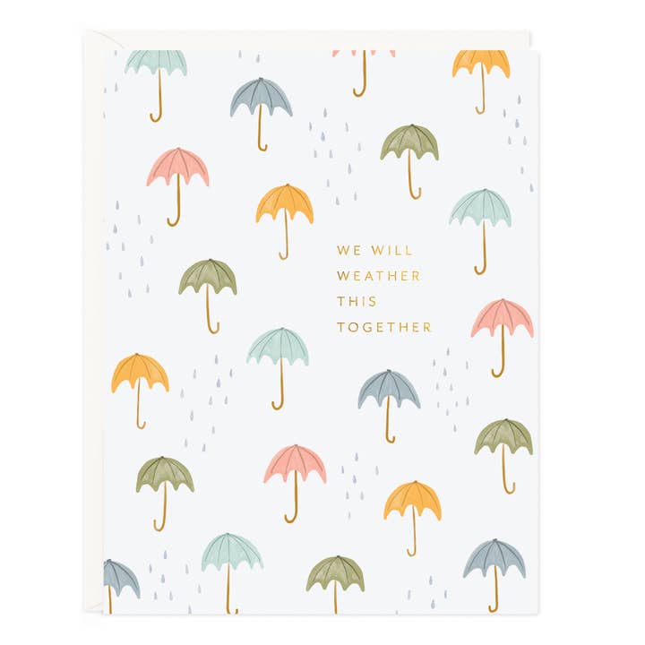 Weather Together Card for wholesale by Ramona & Ruth