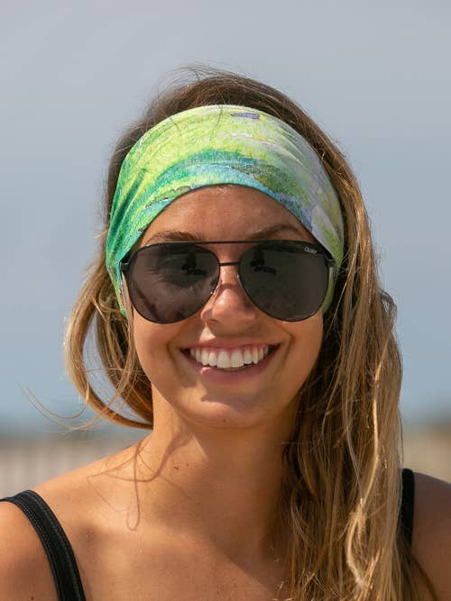 Gedämpftes Palm Beachy Bandeau für den Großhandel von ZAGS