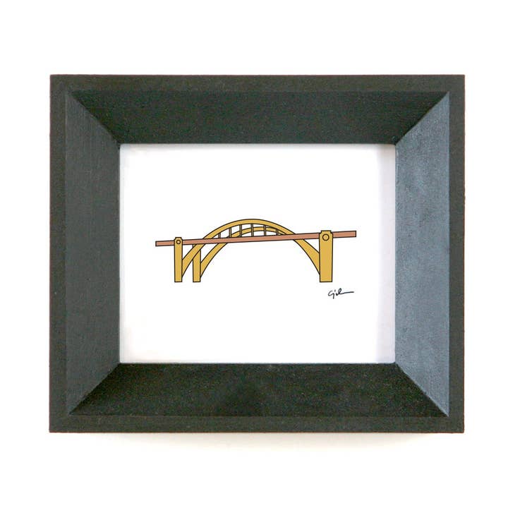 Robert Street Bridge | MN Print for wholesale by United Goods
