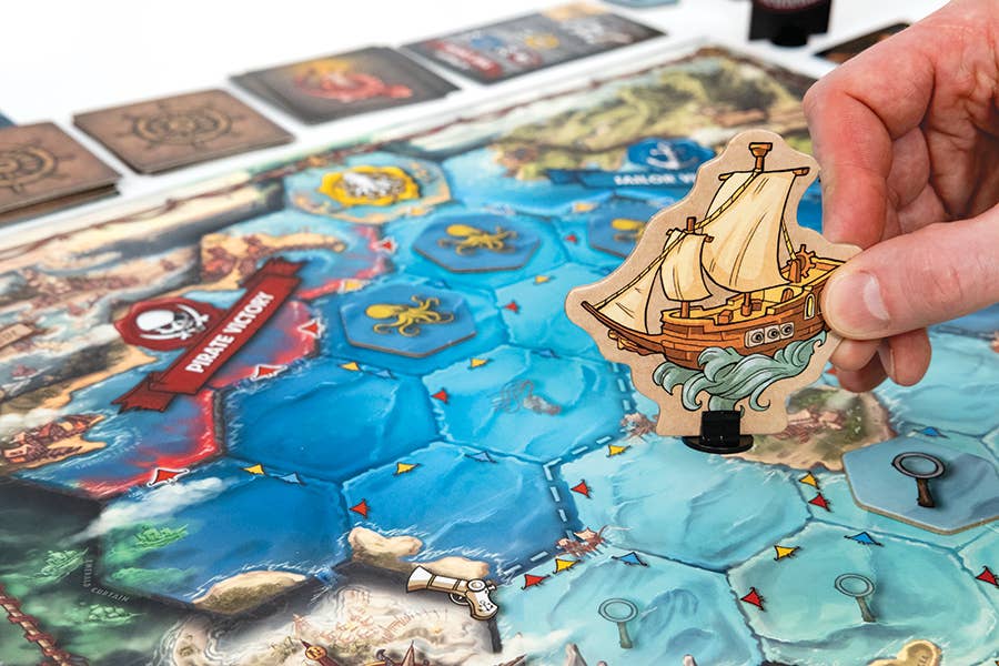 Outset Games and Cobble Hill Puzzles - Wholesale Board Game - Feed the Kraken: Deduction and Deception at Sea 🕵️ 🧭⚓☠️ 🐙6