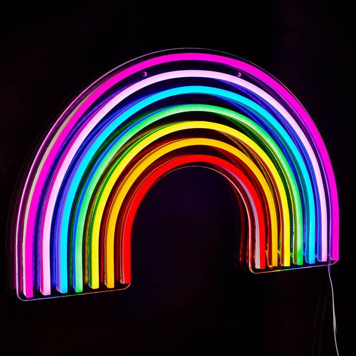 Amber Bright Creations - Wholesale Neon Sign - Rainbow LED Neon Wall Sign1