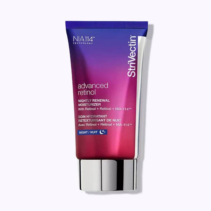Crème hydratante régénératrice nocturne au rétinol StriVectin Advanced pour la vente par Dermstreet