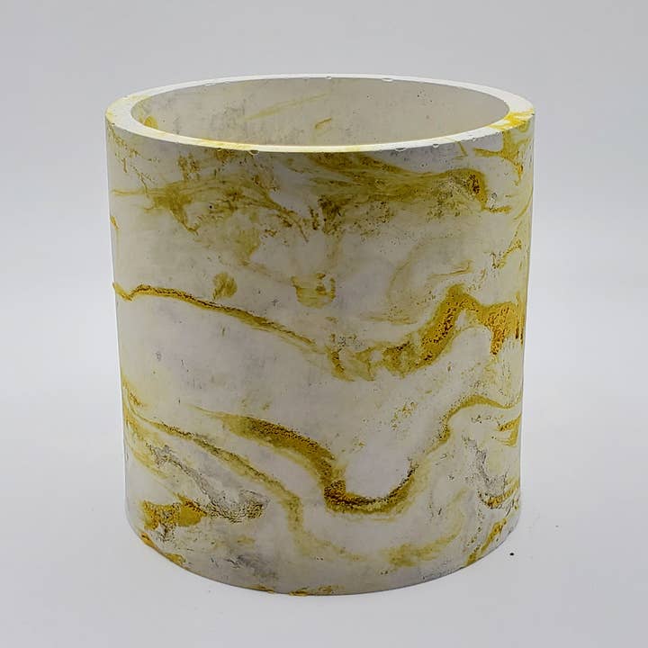 Sophisticated Comfort LLC - Wholesale Candle Holder - Custom Cement Jar1