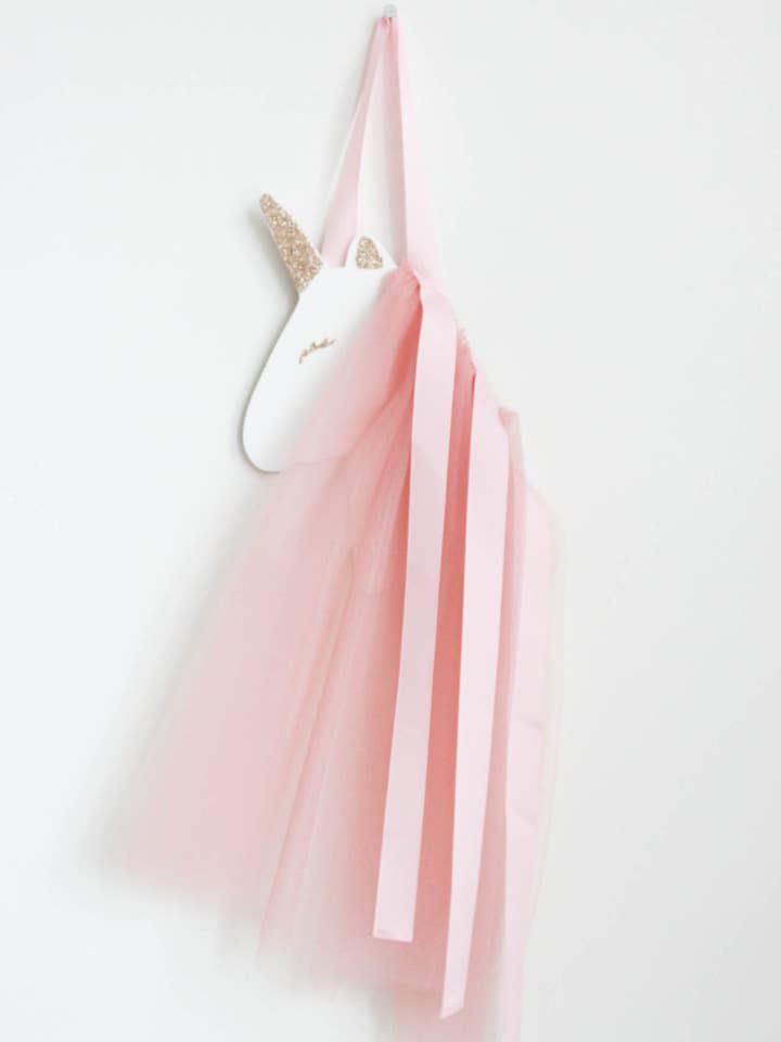 Unicorn Bow Hanger Hair Clip Holder Organizer for wholesale by Vy La and Co.