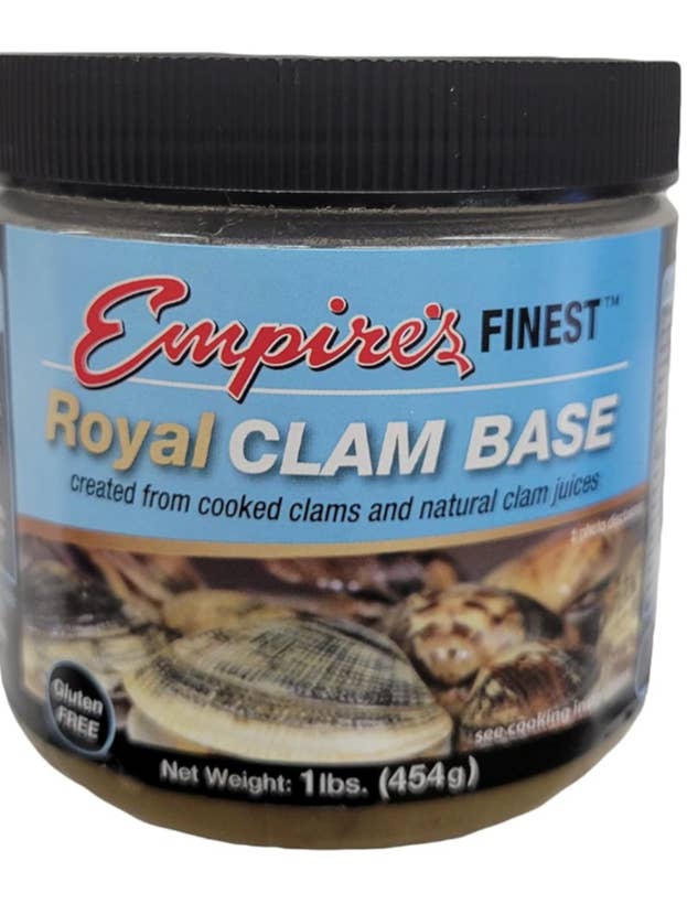 Empire's Finest Restaurant Grade Royal Clam Base - 1Lb jar for wholesale by Bay View Packing