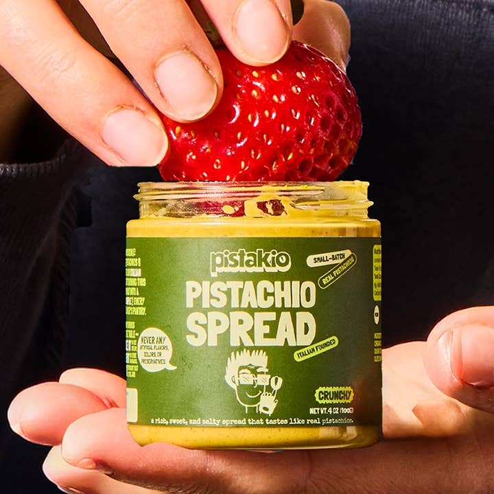 Mini 3.4oz Crunchy Pistachio Spread for wholesale by Pistakio