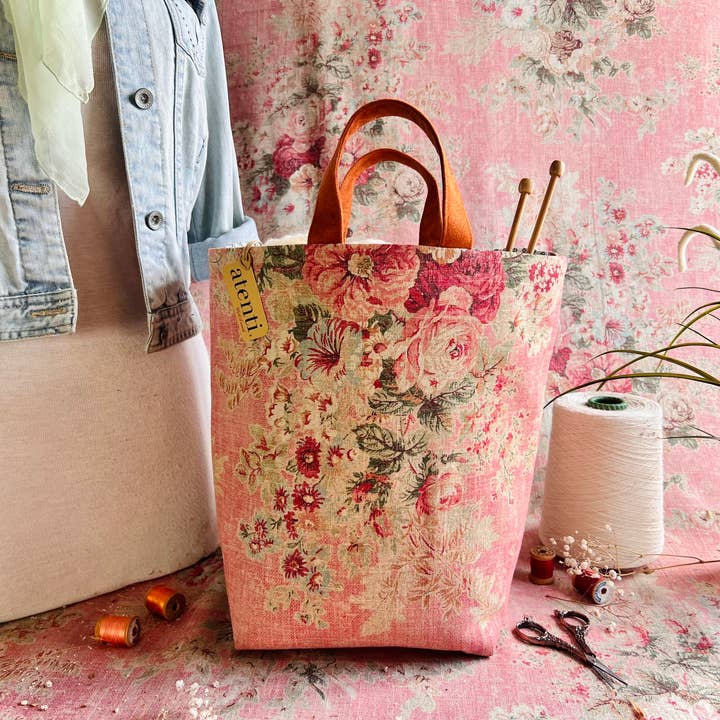 Atenti - Wholesale Tote Bag - Women's - Rosewood Hope Basket, Project Bag3