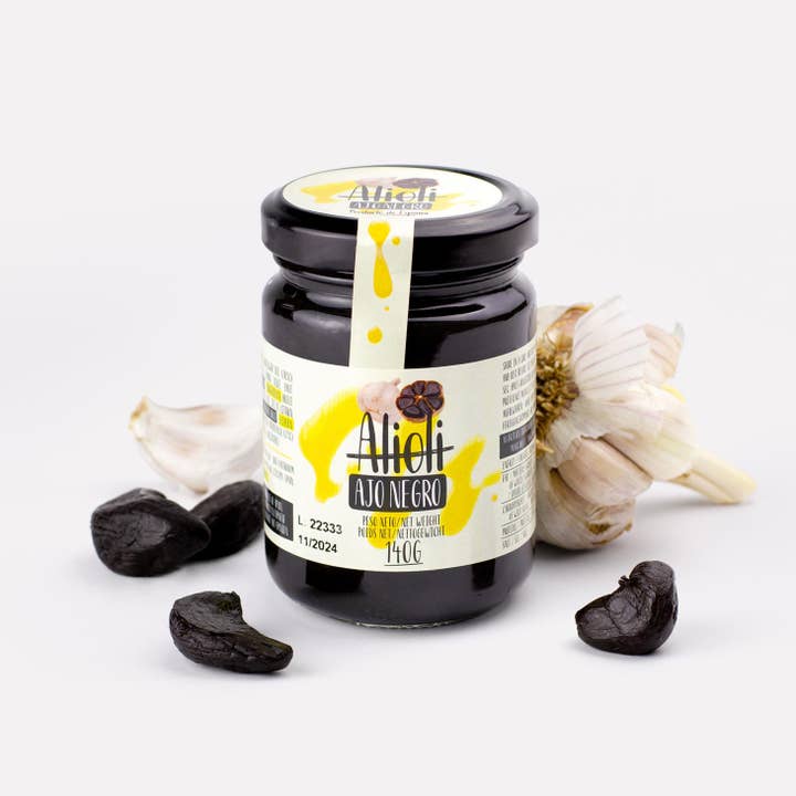 Don Gastronom. Black Garlic Aioli. Black Garlic & Oil sauce. for wholesale by Don Gastronom USA