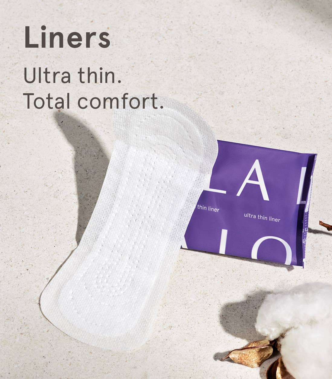 LOLA - Wholesale Menstrual Pad/Liner - 28Ct Ultra Thin Liners4