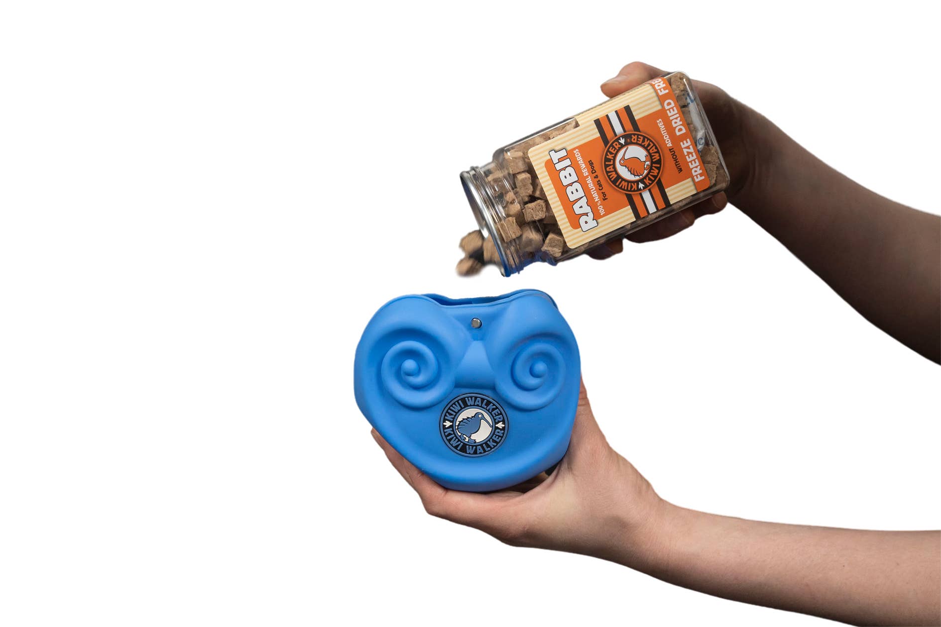 OFiuFiuPL - Wholesale Pet Treat Pouch - Cat/Dog - Kiwi Walker Rewards Pocket Blue