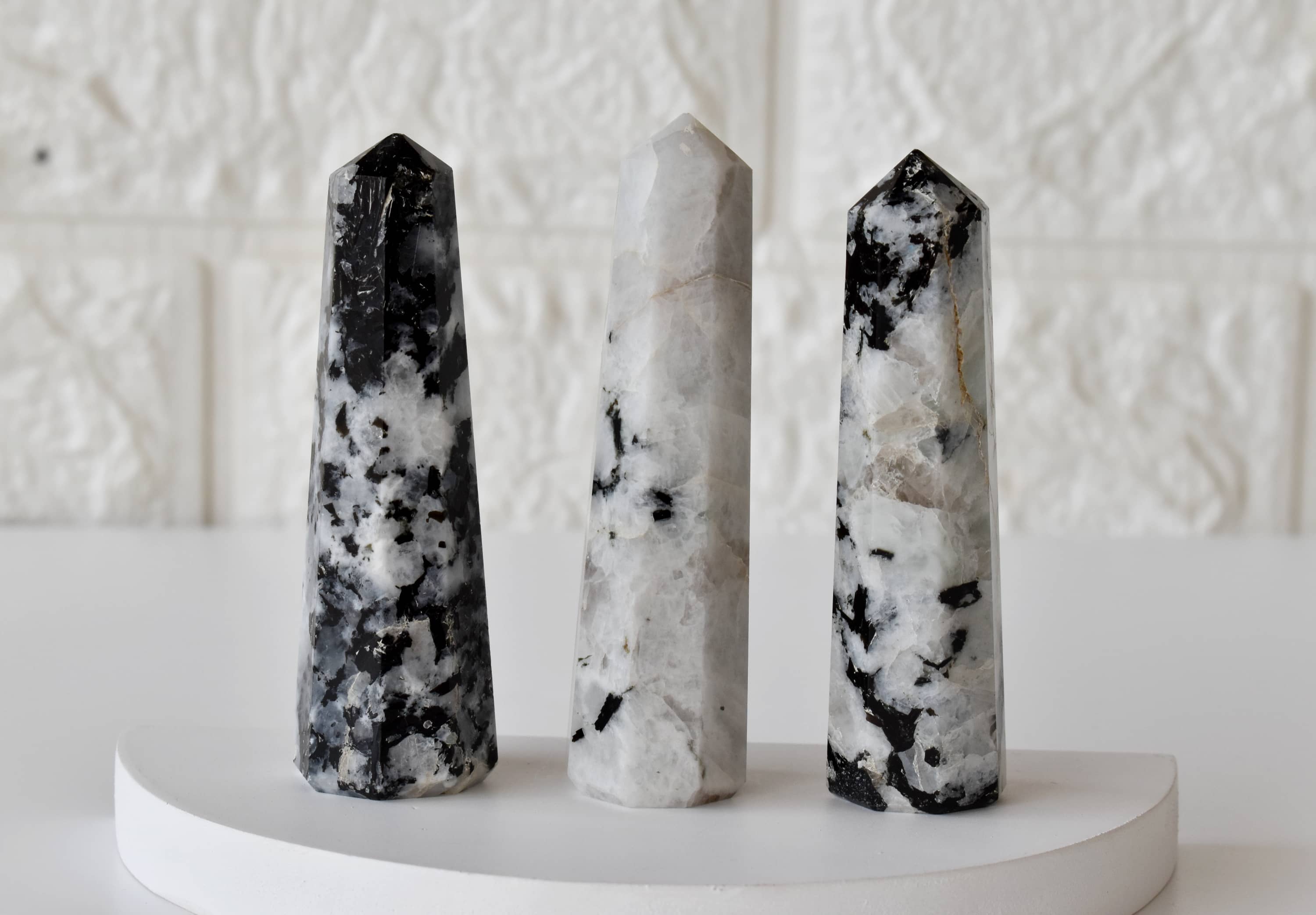 Soothing Crystals - Wholesale Spiritual Stone/Crystal - Obelisk | Rainbow Moonstone | Crystal Tower | Crystal Point