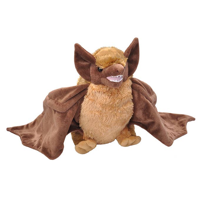 Wild Republic - Wholesale Stuffed/Plush Toy - Kids & Baby - CK Brown Bat Stuffed Animal - 12"