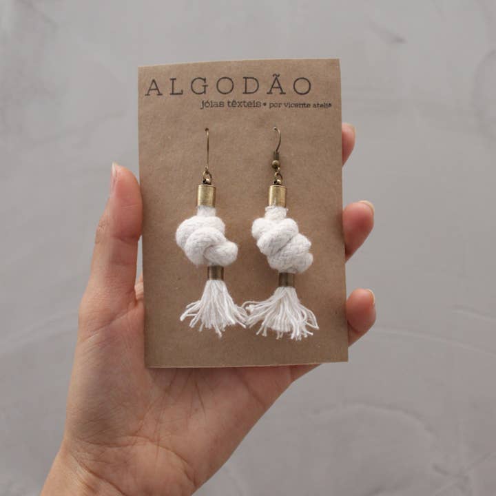 Vicente Atelier - Wholesale Dangle Earrings - Algodao Collection - Small Earring