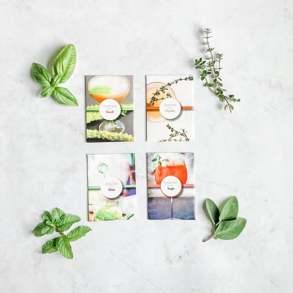 Onatah - Wholesale Zaadjes voor platten - Cocktail Herb Garden0