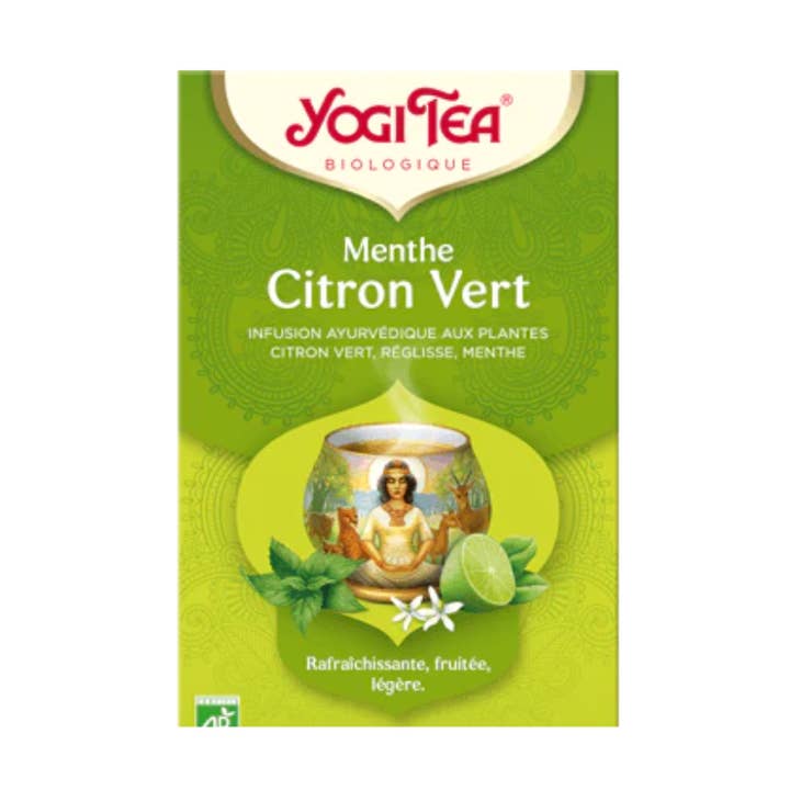 Mint Lime - Ekologisk - Yogi Tea för wholesale av Ecohesens