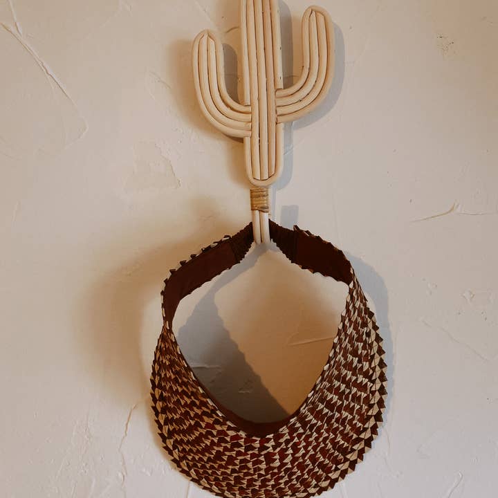 Village Thrive - Wholesale Visor - Women's - Rattan Sun Visor in Ombre7