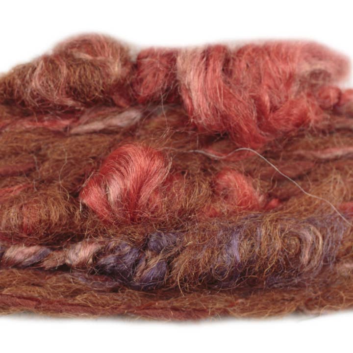 Borgo de' Pazzi - Firenze – Engroshandel Newsboy/schoolboy hat - Dame – Bibi fantasigarn med flammeeffekt og multifarvede knuder12