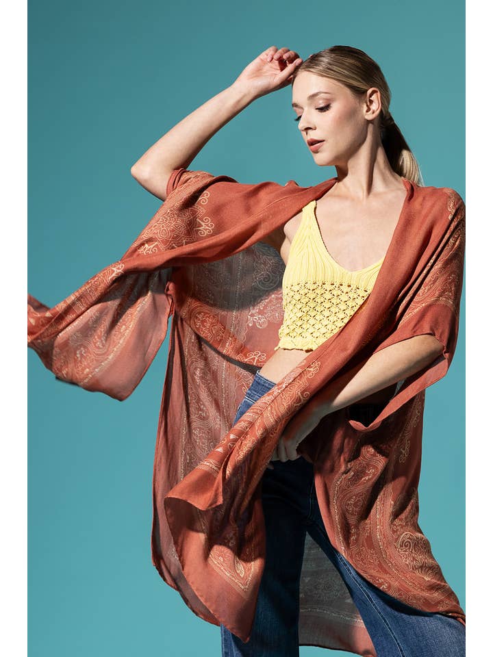 Urbanista - Wholesale Kimono – Women's - Ornate Mandala Kimono6