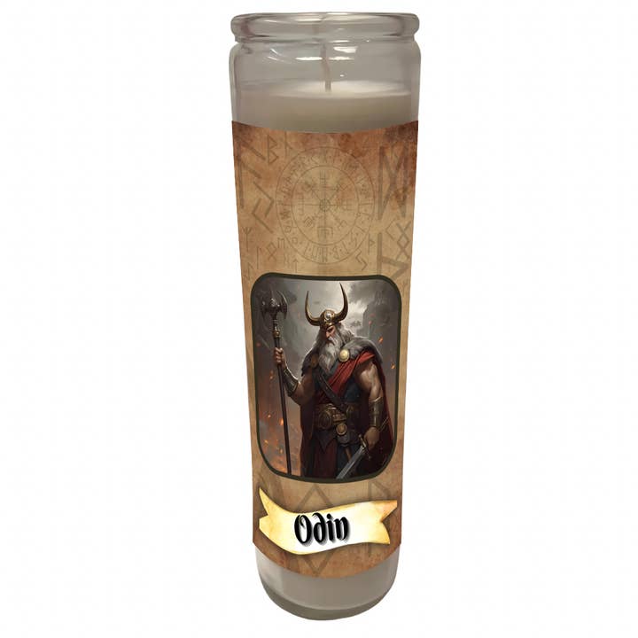 Odin 8” Jar Candle for wholesale by Astral Auras