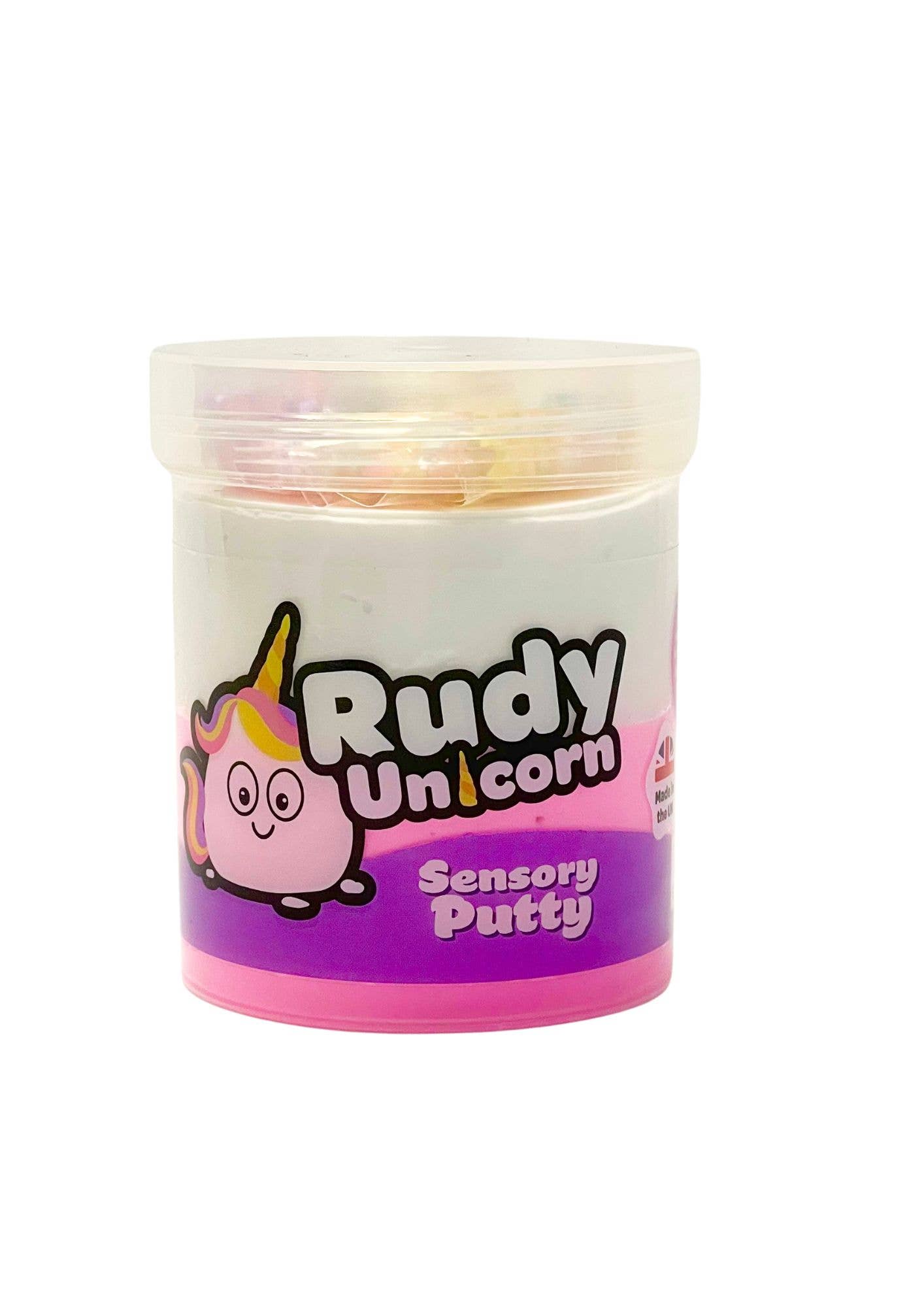 Putty Pals - Wholesale Putty/Slime - Kids - Rudy Unicorn Sensory Putty – Case of 12 - Putty Pals3
