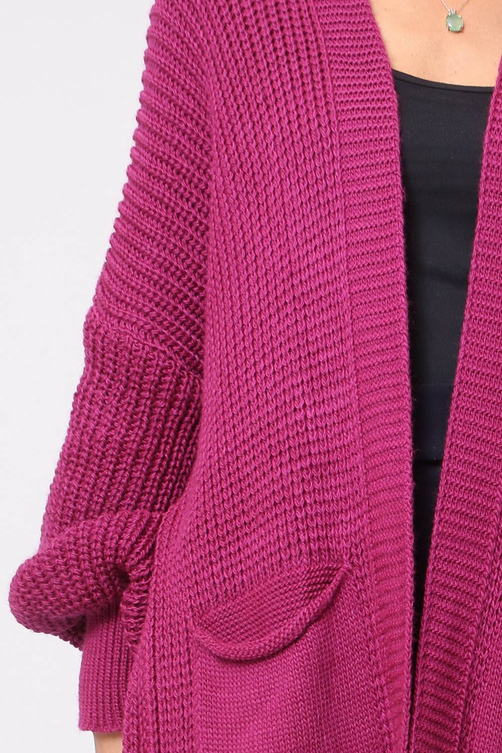 LORIANE - Wholesale Cardigan - Women's - 2268 Long knitted cardigan9