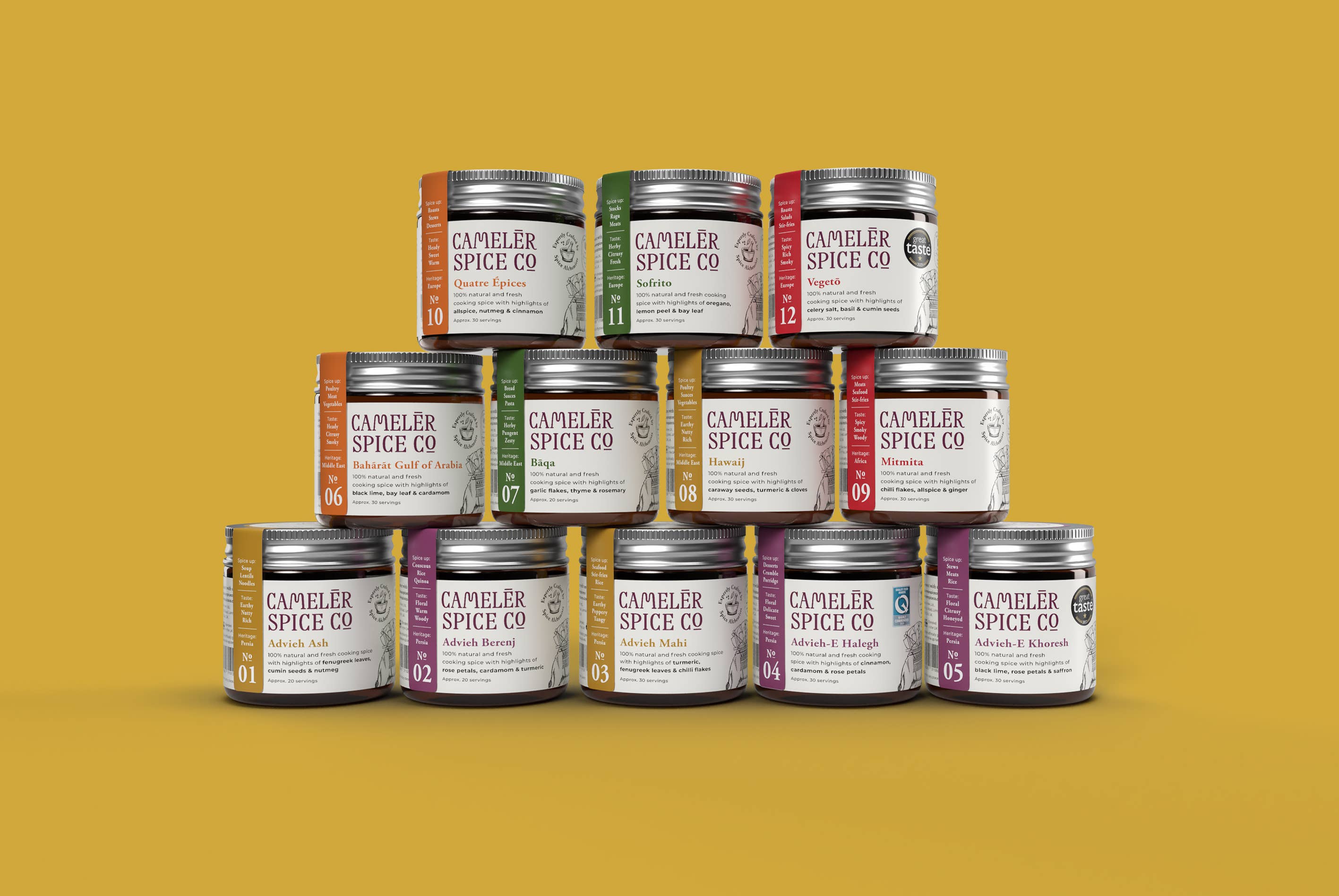 Camelēr Spice Co. – wholesale Dried spice mix – Quatre Épices - 17th Century French Mixed Spice Blend5