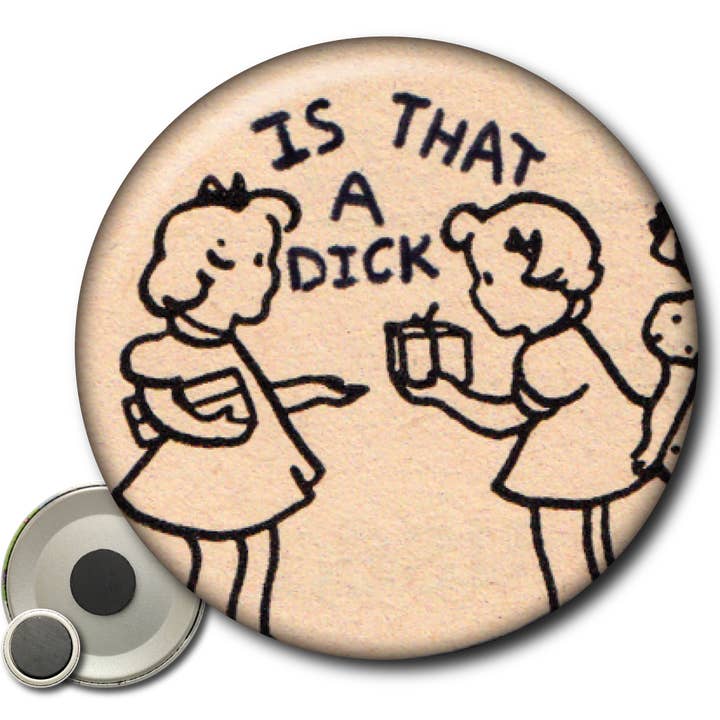 Static Cat Studio – wholesale Magnet – Är det en snopp? – Magnet