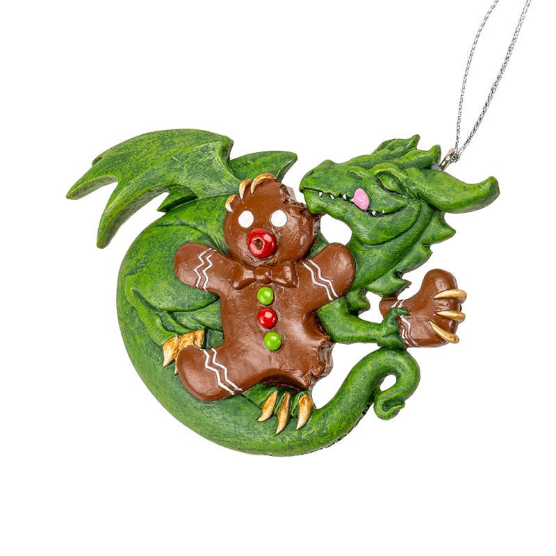 Pacific Trading - Wholesale Ornament - Gingerbread Dragon Christmas Ornament2