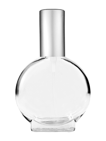 Best Bottles - Wholesale Perfume/Eau de Toilette - Clear Circle Glass Bottle - 15ml (Multiple Spray Colors)12