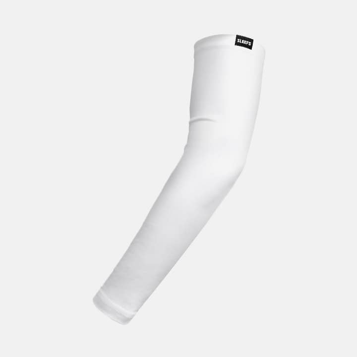 Basic White Kids Arm Sleeve for wholesale by Sleefs