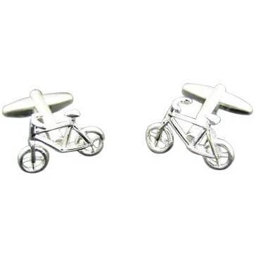 Bicycle Cufflinks, Steel for wholesale by Beclosetoyou