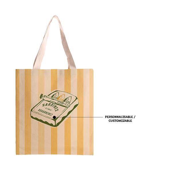 Coast and Valley - Wholesale Tote bag – Unisex - Customizable sardine tote bag 100% cotton4