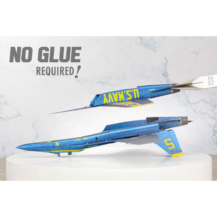 Metal Earth - Wholesale Decorative Figurine - ICX212 - Blue Angels F/A 18 Super Hornet
