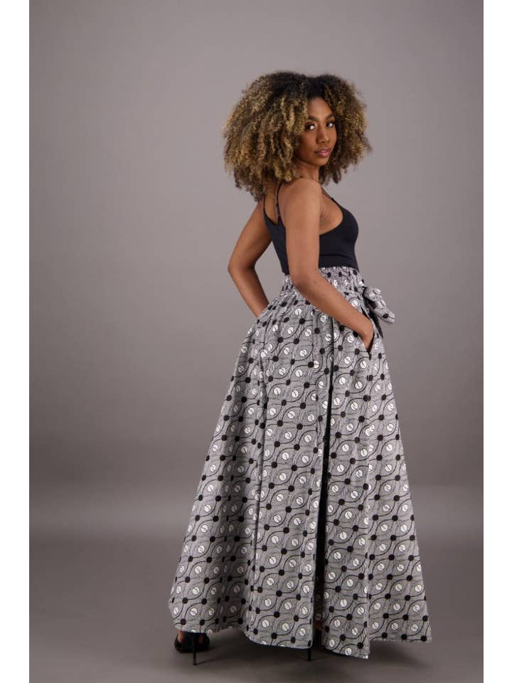 African Print Palazzo Pants 61-259 for wholesale on Faire