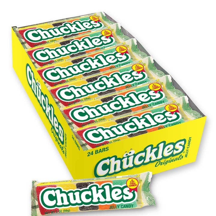 Long Island Candy Factory - Wholesale Gummy - Chuckles Jelly Candy 2oz 24ct