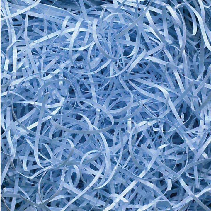 ShredP-10 - Carta triturata molto fine - Azzurro (10 kg) per la vendita all'ingrosso da parte di AWGifts Europe